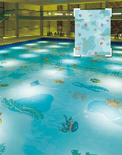 Customizable Pattern Waterproof Flooring