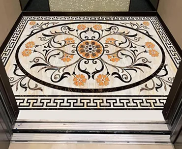Customizable Pattern Professional Elevator Flooring