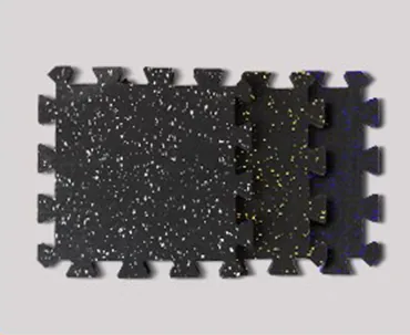 Anti-smash gym interlocking shock-absorbing floor mats